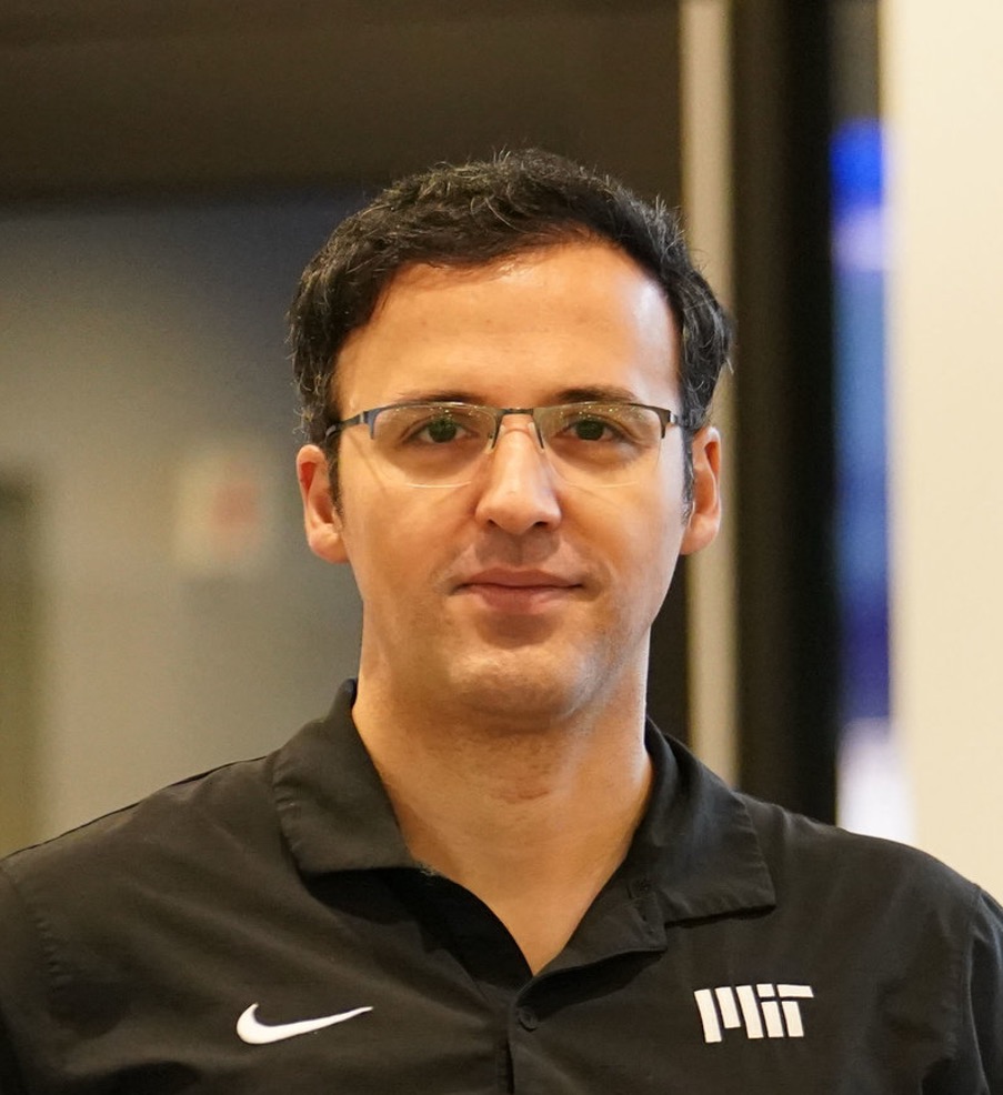 Portrait of Orkhan Javadli in an MIT polo shirt